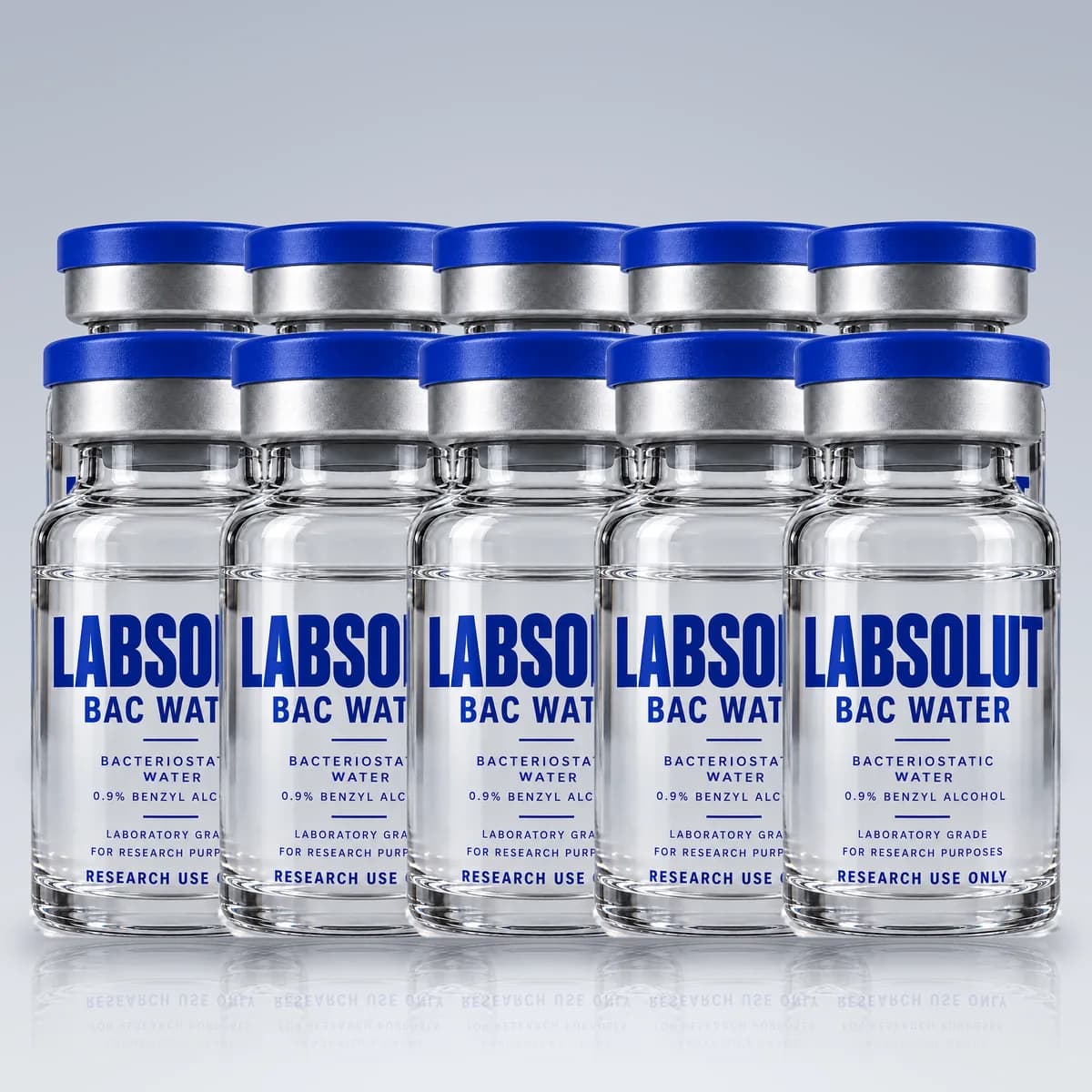 Ten LABSOLUT Bac Water vials